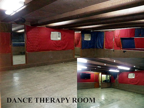 Dance Therapy Room for student stress relief